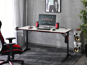 PC stolík Matts 140 (biela + čierna)