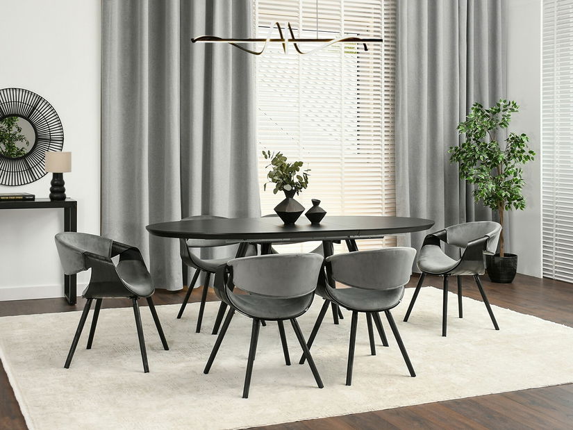 Szék Bjorn K (szürke + fekete)