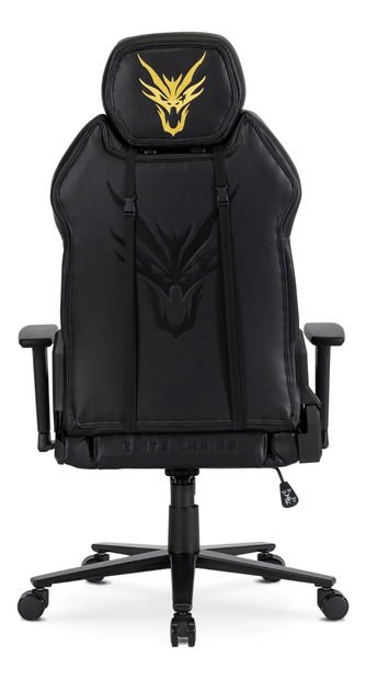 Felső fotel Nutrida (fekete + sárga) 