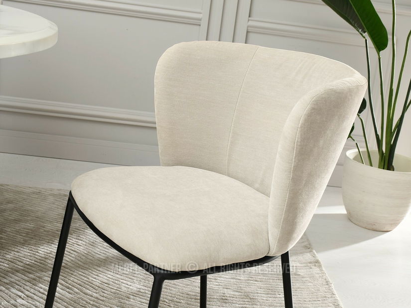 Blagovaonska stolica Koalas (bež + crna)