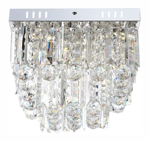 Mennyezeti/Fali lámpa Cleo 68594-6A (króm + átlátszó)