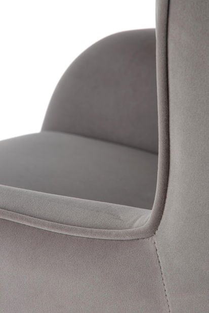 Kreslo Varon (sivá + čierna)