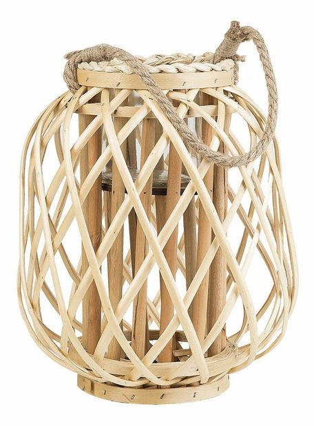 Felinar MAURI 30 cm (metal) (lemn deschis)