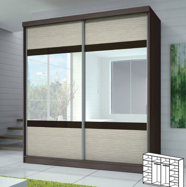 Šatníková skriňa Multi 3 233