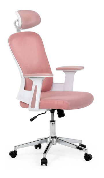 Kancelárske kreslo Kralmen (ružová)