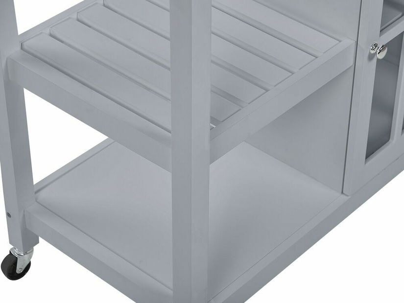 Servírovací vozík GONTO (sivá)