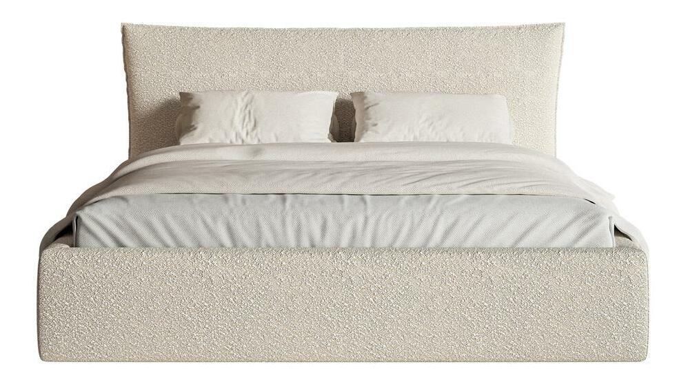 Manželská posteľ 160 cm Swiftie 160 (béžová svetlá + čierna)