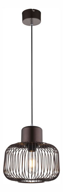 Závesné svietidlo Akin 54801H2 (klasické) (bronzová + hnedá)