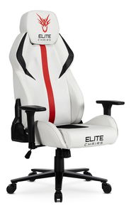 Fotoliu gaming Nutrida (alb) 