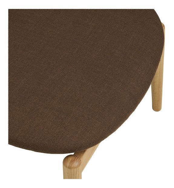 Tabure Oliveria 3 (prirodna + smeđa)