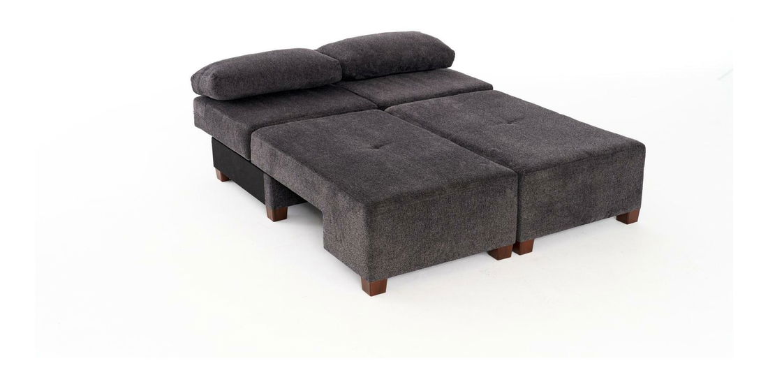 Széthúzható kanapé Perenilla C (antracit + dió)