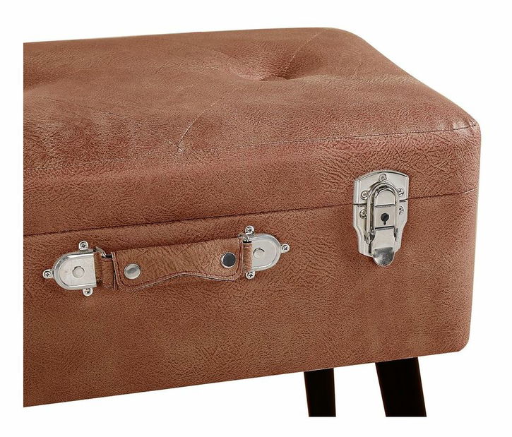 Taburetka Malita (zlatohnedá)