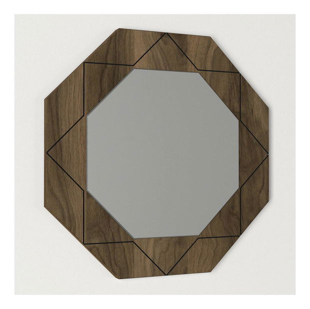 Dekoratívne zrkadlo Minulo (orech) 