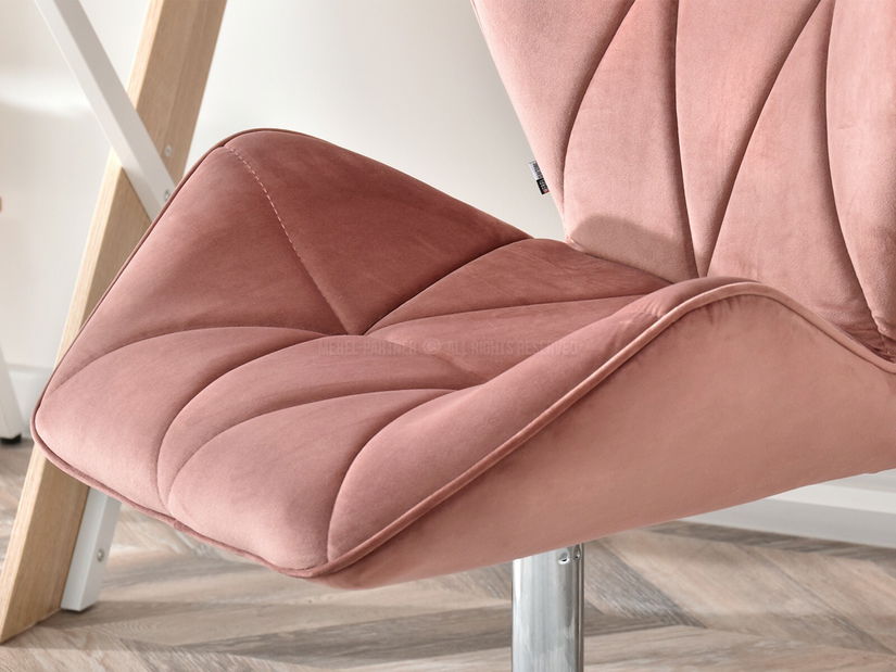 Fotoliu Velma M (crom)