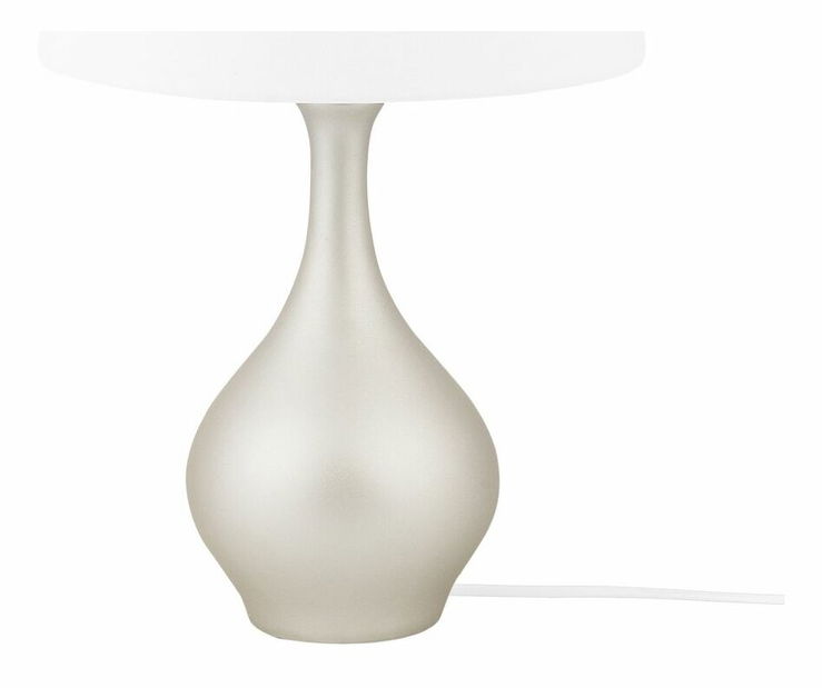 Stolná lampa Nicosia (strieborná)