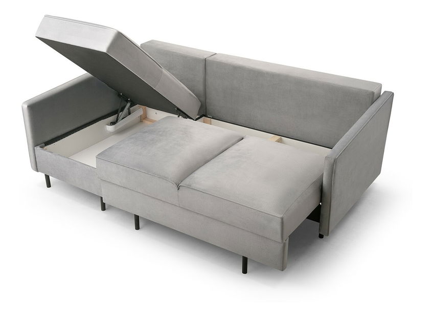 Rohová sedačka Robia (L) (svetlosivá)