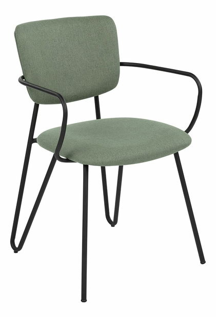 Set 2 ks jedálenských stoličiek Emmanuelle (zelená)