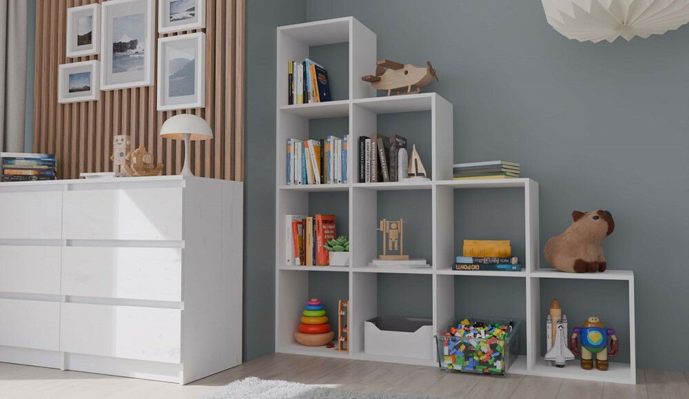 Regál Respeto 4 (biela)