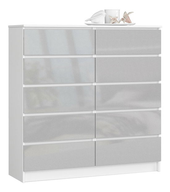 Komód Kapil III (fémes fényű)