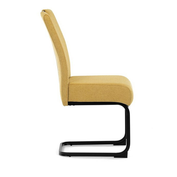 Jedálenská stolička Damion (žltá)