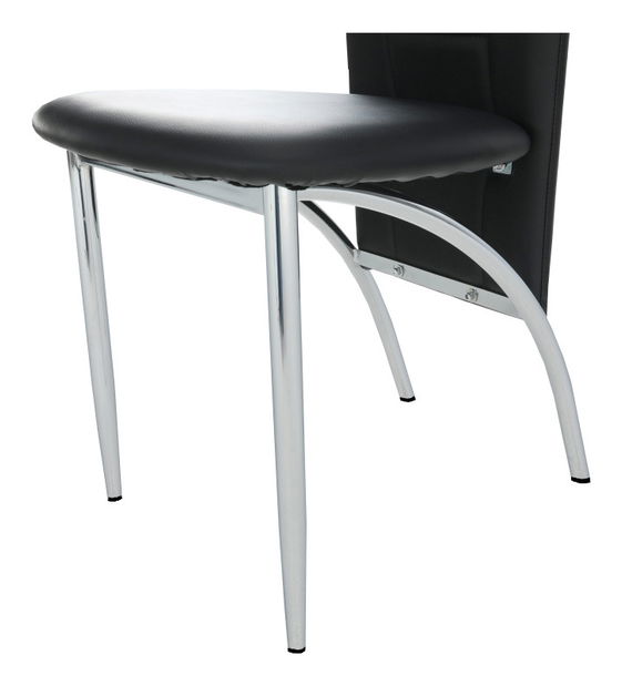 Scaun de sufragerie Tanah (negru)