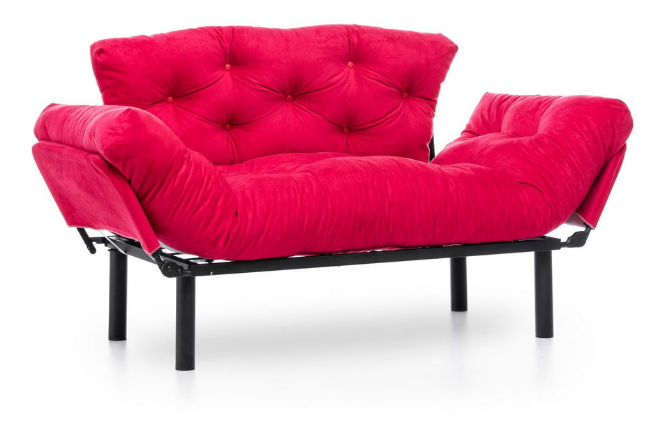 Széthúzható fotel Nitty (rózsaszín)