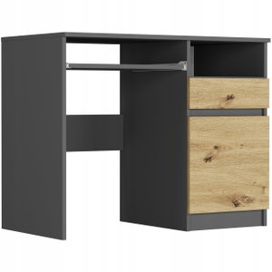 PC asztal Naldar (antracit + artisan) (J)