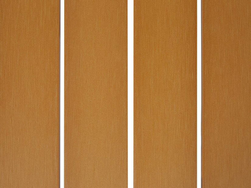 Masă de grădină COVELL (maro) (pentru 4 persoane)