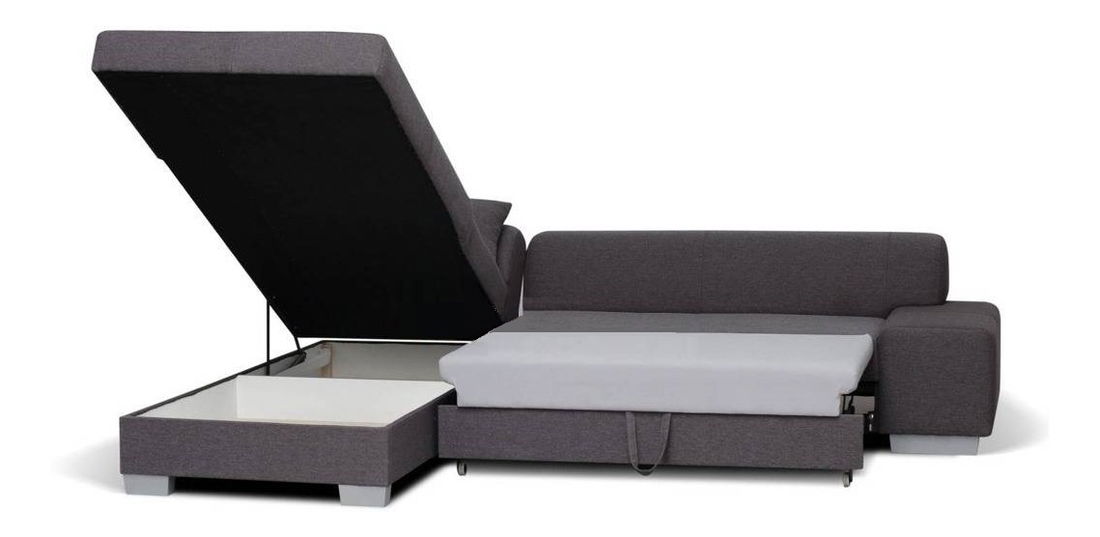 Rohová sedačka Pinea (sivá) (P)