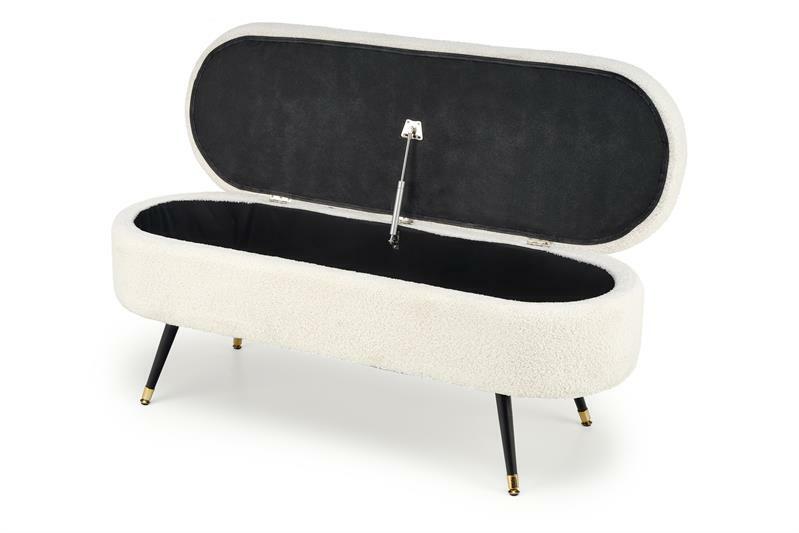 Taburetka Ardith (krémová)