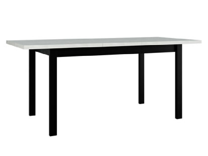 Rozkladací jedálenský stôl 140 cm Deasal 80 x 140/180 II (biela) (pre 6-8 osôb)