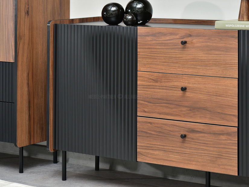 Mobilier birou Presuntos 2 (negru)