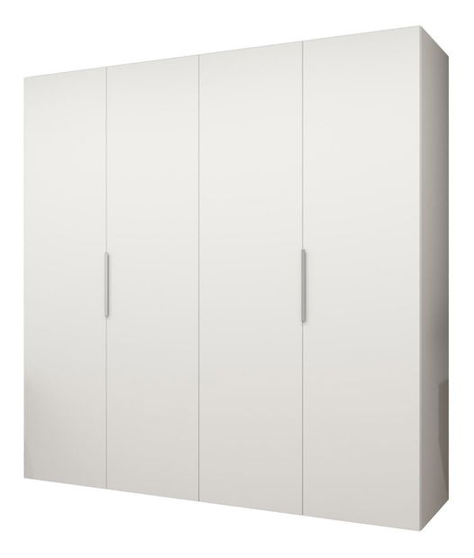 Ruhásszekrény 200 cm Mirabella 1 (fehér + kasmír)