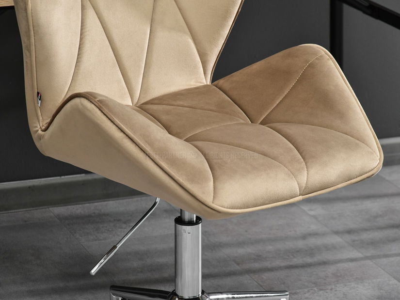 Kreslo Velma M (béžová + čierna)