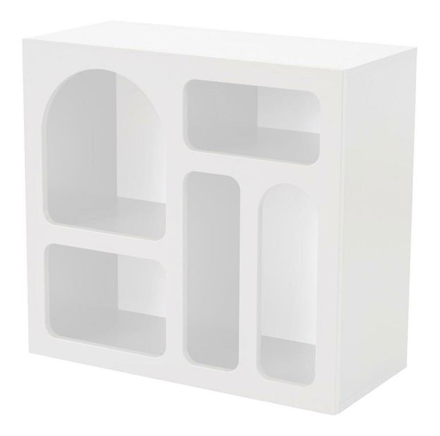 Regál Lesana (biela)