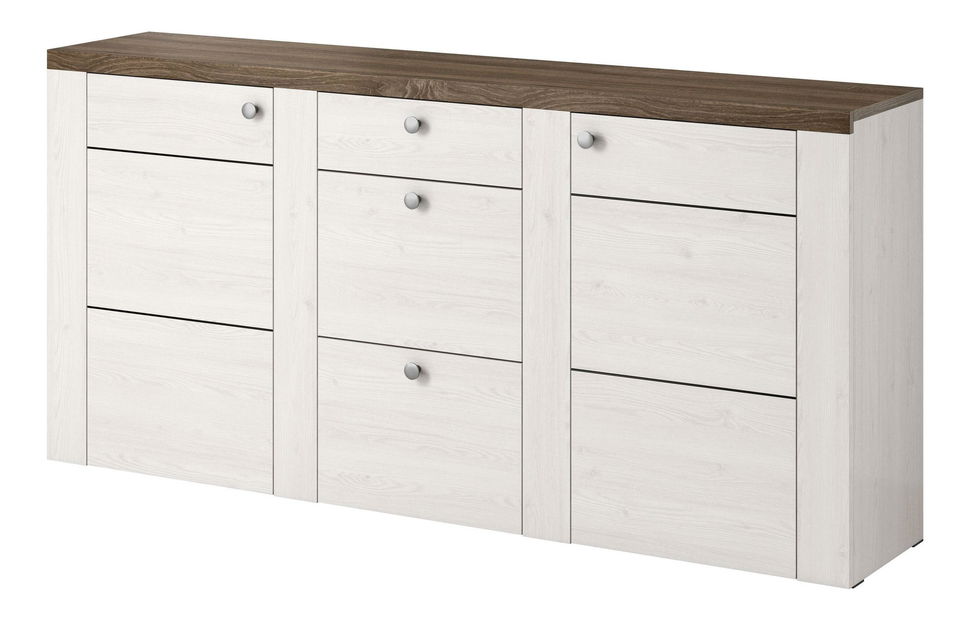 Komoda Larita Typ 25 (sibiu larche + hrast sonoma tartuf)