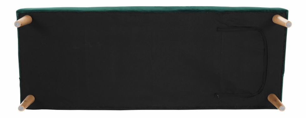 Szétnyitható kanapé Adil (smaragdzöld)