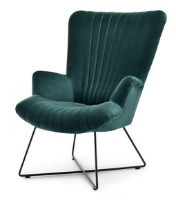 Fotoliu relax Nuttshell (verde + negru)