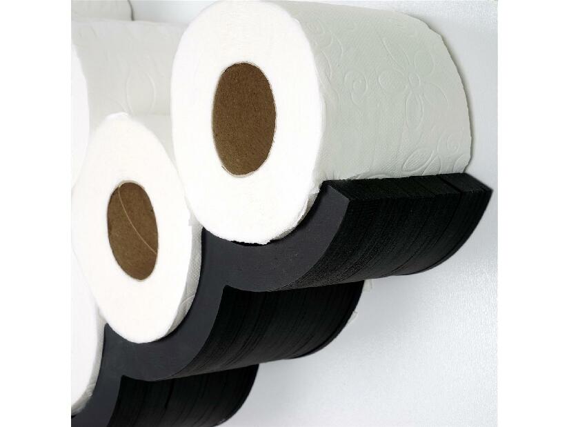 WC papír tartó Dotobi 2 (fekete) 