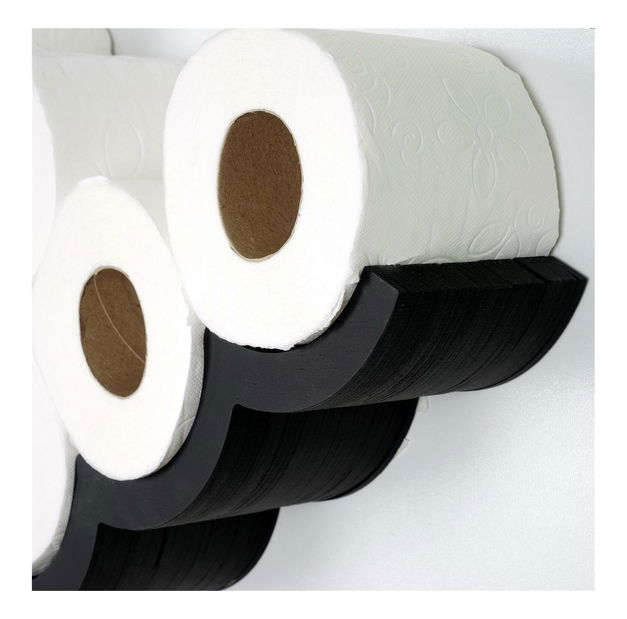 Držiak na toaletný papier Dotobi 2 (čierna) 