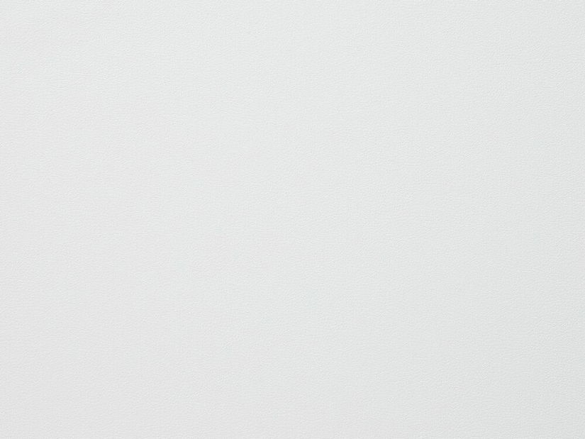 Manželská posteľ 160 cm ZEPHYRE (s roštom) (biela)