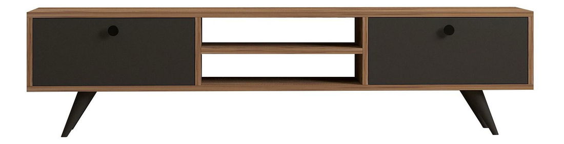 TV stolić/ormarić Tebuvi (atlantski bor + antracit)