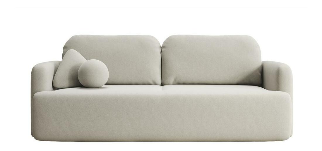 Canapea trei locuri Linaki (bej + negru)