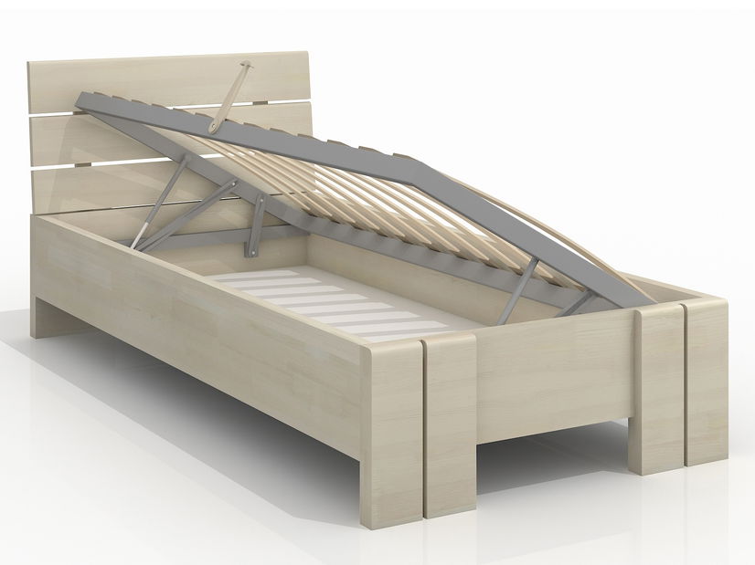 Jednolôžková posteľ 120 cm Naturlig Kids Tosen High BC (borovica) (s roštom)