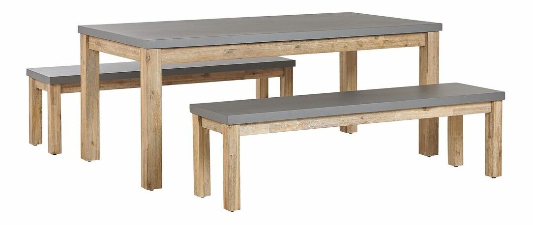 Set mobilier de grădină Orlando (gri)