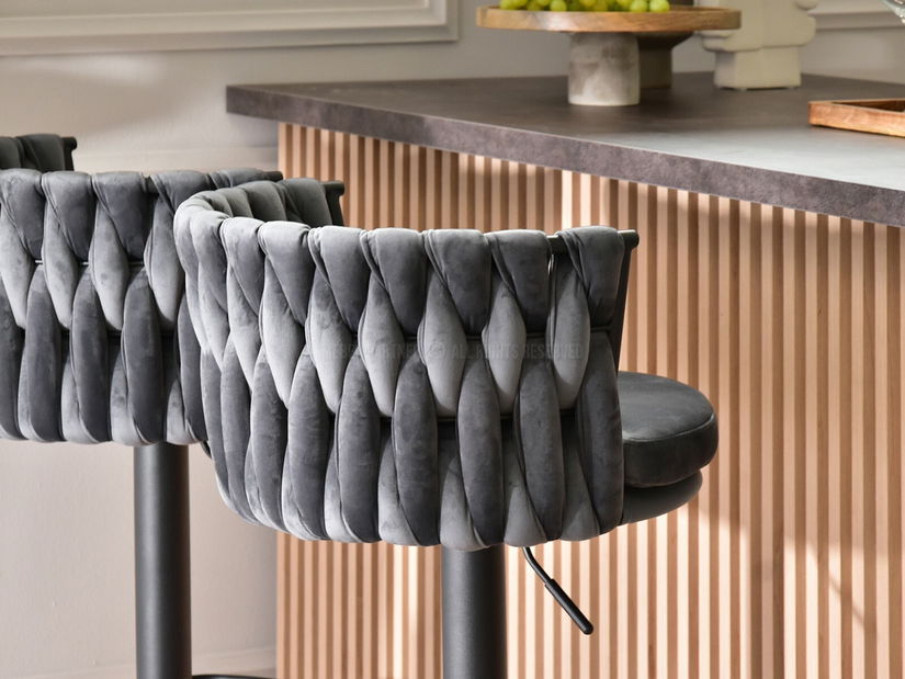 Scaun Adel (grafit + negru)