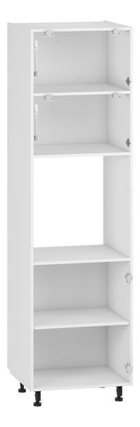 Korpus skrinky pre vstavanú rúru Verlene DP 60/214 (biela)