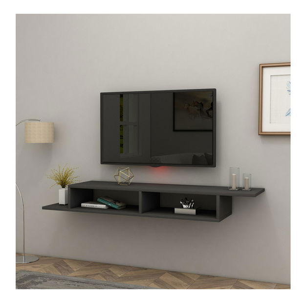 Zidni TV stolić- Tuloli (antracit)