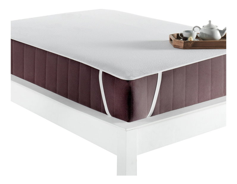 Matracvédő 200 x 200 cm Austin Poll (fehér)