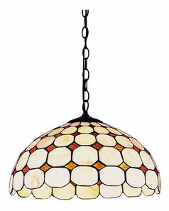 Függesztett lámpa Marvel 8076 (bronz + többszínű)